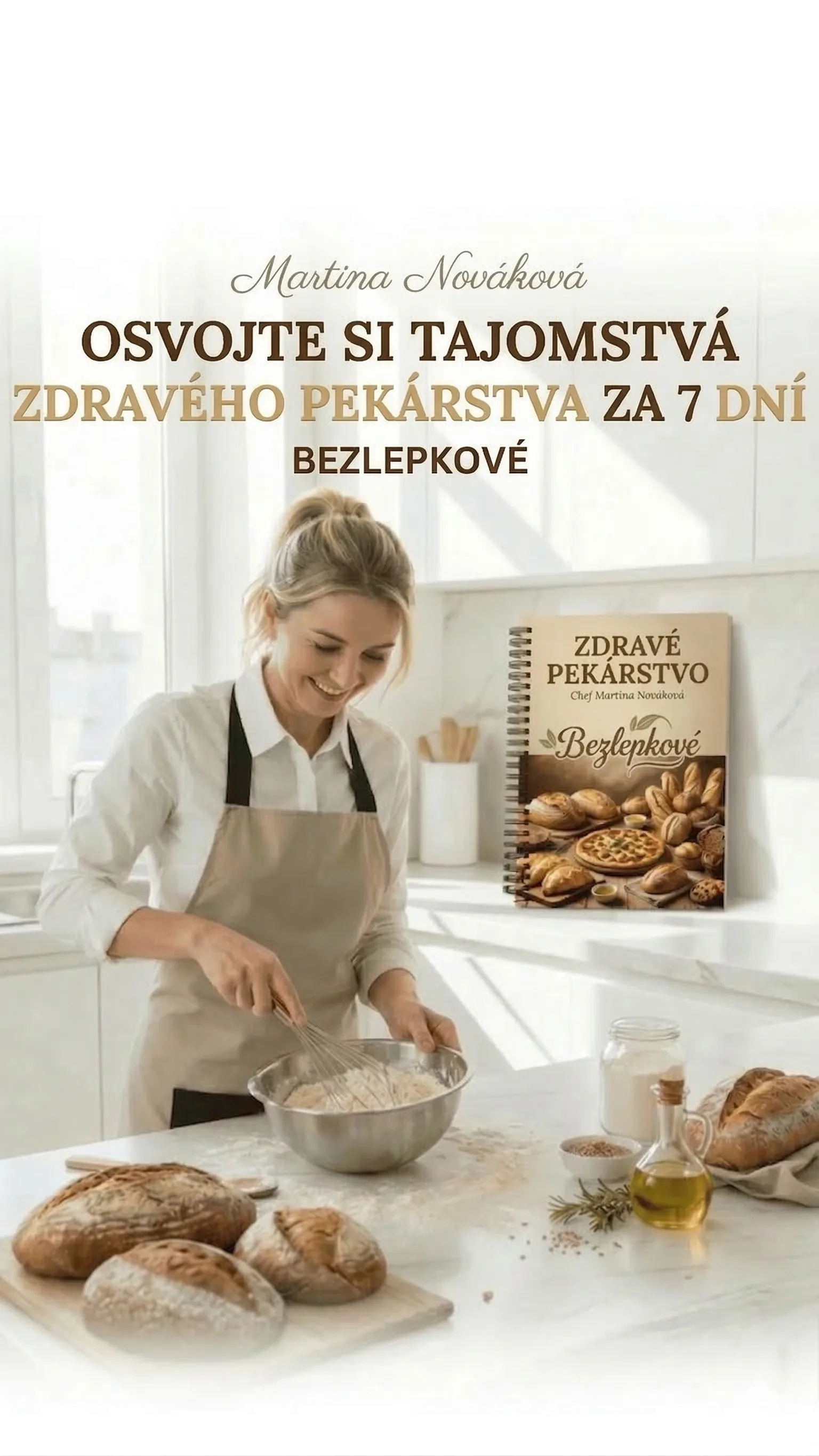 Cover – Healthy Bakery by Chef Martina Nováková